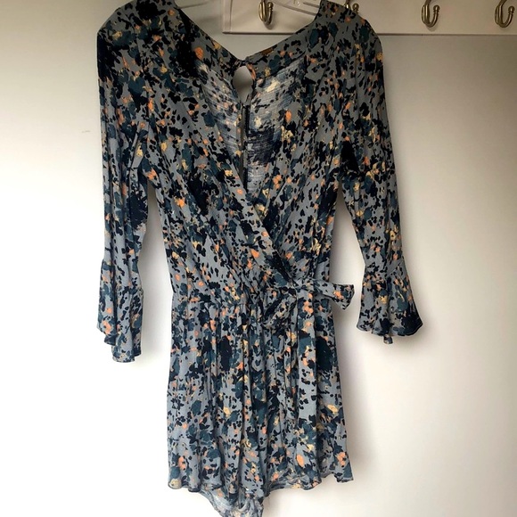 Free People Pants - Free People faux wrap romper